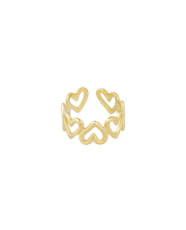 Twisted Love Ring